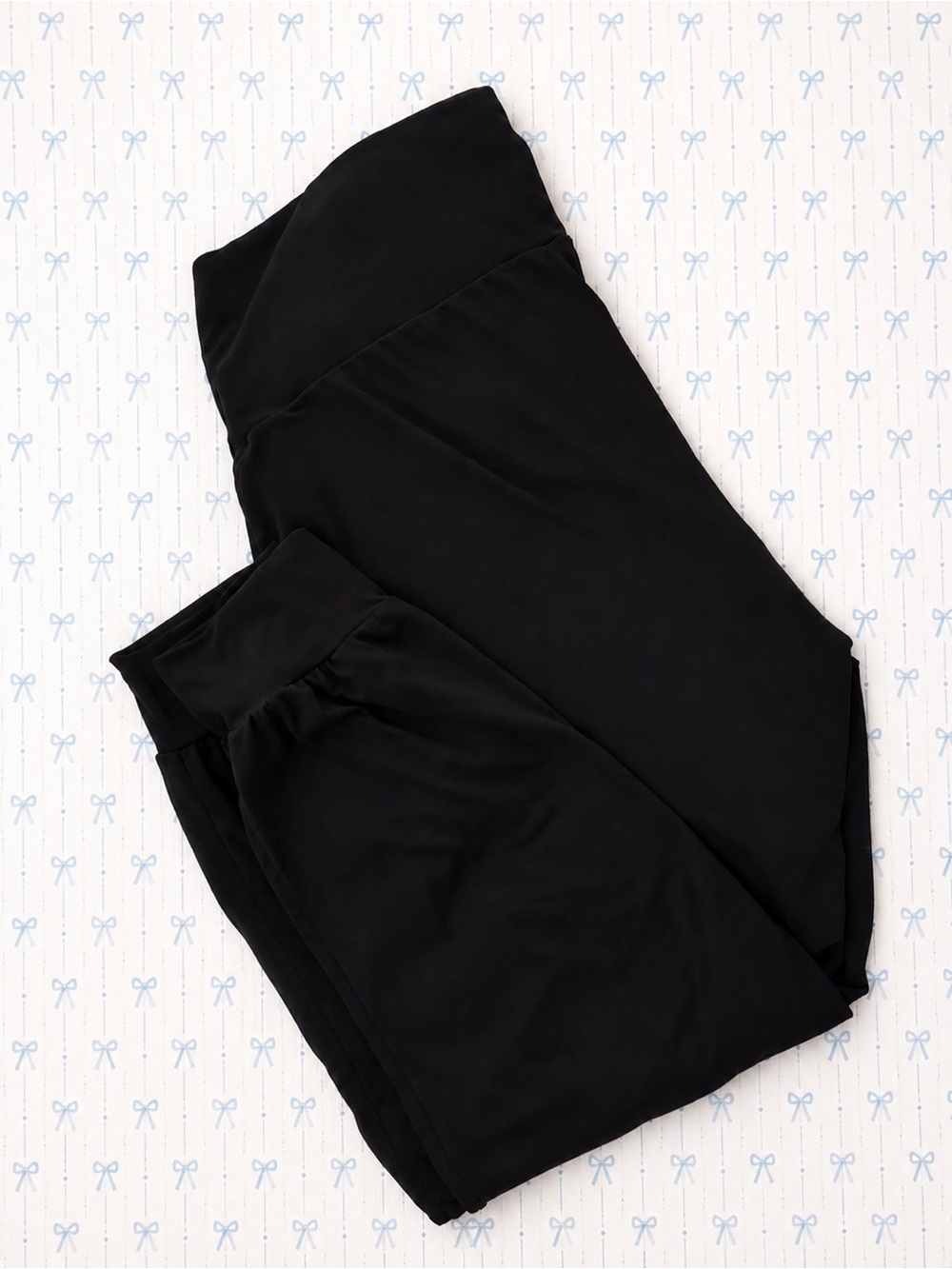 Black Maternity Joggers - Stretchy Fit